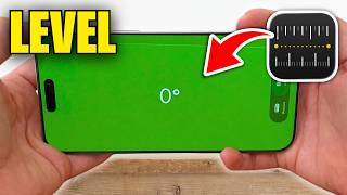 How To Use iPhone Surface Level Tool In Measure App