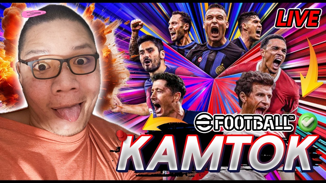 LIVE 🛑 จารย์ต็อก  efootball  เบื่อน