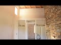 #60 Building The Last Wall (with help) | Renovating an Abandoned Stone House in Italy