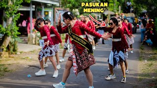 Barisan paling cantik di karnaval desa nogosari kecamatan rambipuji jember