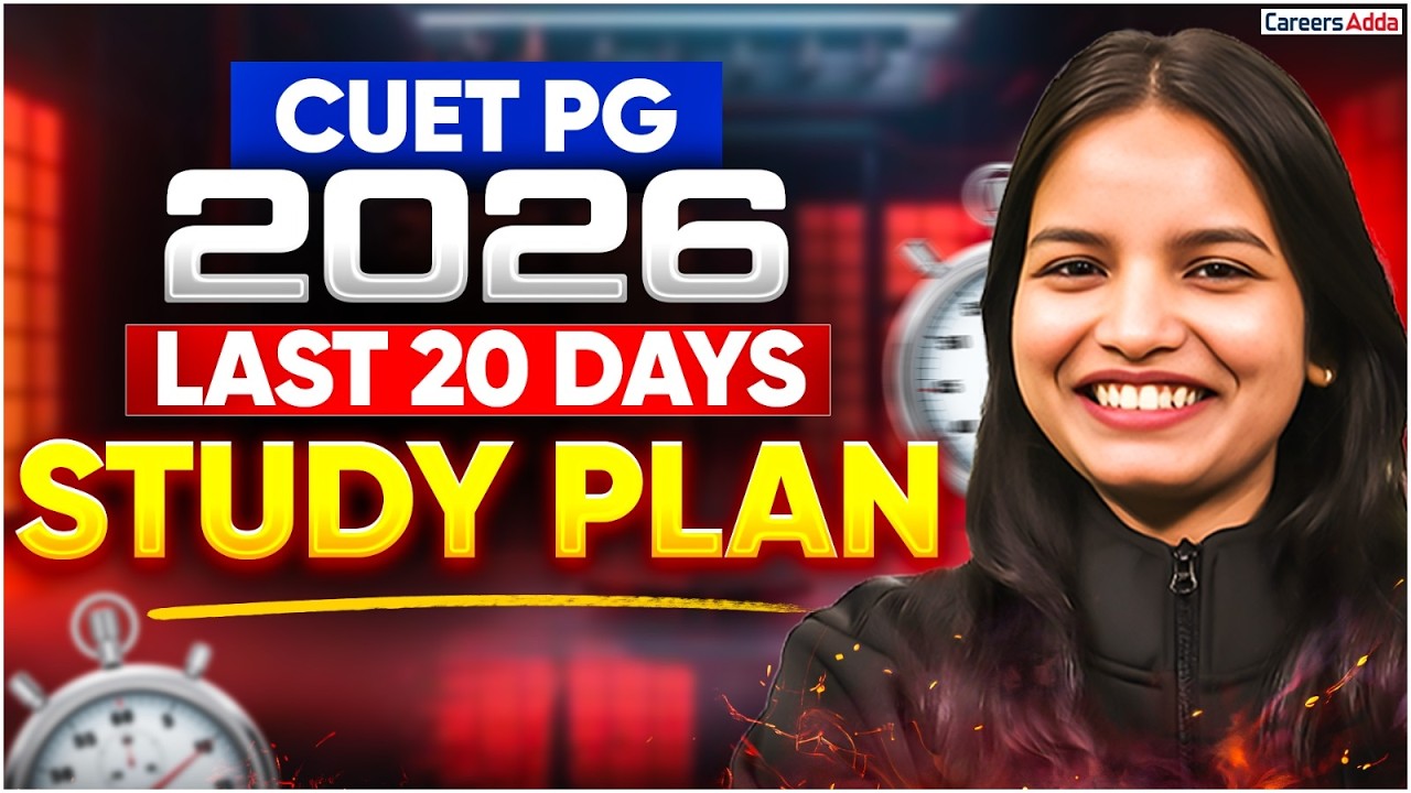 Last 20 Days Strategy for CUET PG 2026 | How to Score High - YouTube