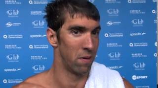 Michael Phelps 200 IM prelim 2014 Pan Pacs