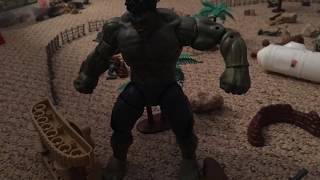 Hulk vs Military stop motion pt.1