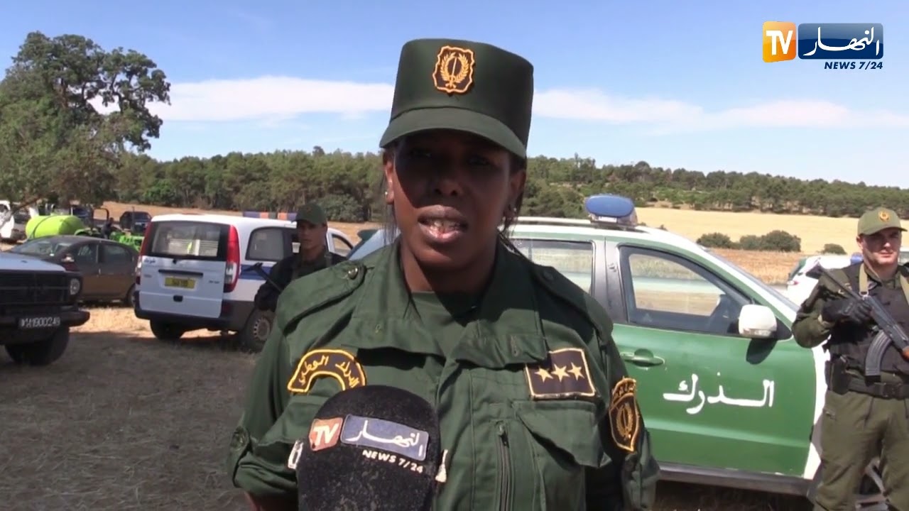 معسكر: محاكاة حريق بغابة نسمط لإختبار مدى الجاهزية أثناء التدخل السريع