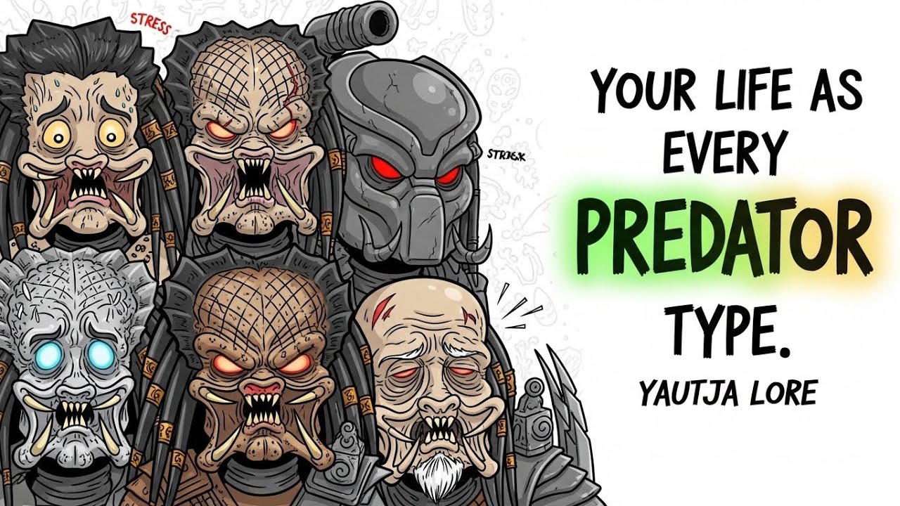 Your Life as Every Predator Type (Yautja Lore)