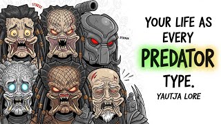 Celebrity Your Life as Every Predator Type (Yautja Lore) Net Worth