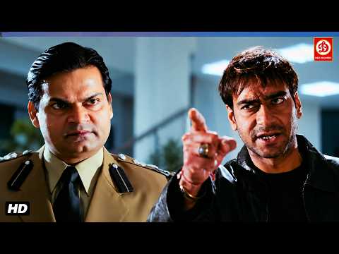 तुझ जैसे खाकी वाले ही इस देश के गद्दार निकलते है | Parwana | Ajay Devgn | Ameesha Patel