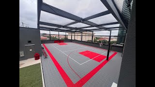 A walk through the St. Austin Catholic School Court Projects