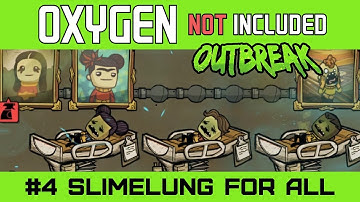 SLIMELUNG For ALL Dupes - Oxygen Not Included OUTBREAK Update - Ep4 [4k]