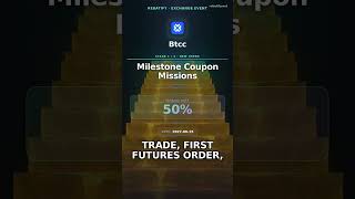 BTCC Newcomer Bonus: Up to 30,000 USDT for New Crypto Users #Shorts