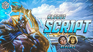 Script Skin Aldous Collector Voice Indonesia No Password | Full Effects & Sound New Patch