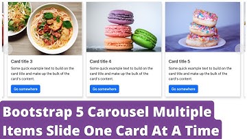 Bootstrap 5 Carousel Beberapa Item Responsif