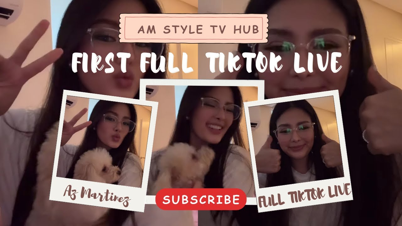 #AzMartinez First Full Tiktok Live July 9, 2025 #Az #PBB #PBBCollab #pbbbig4 #tiktoklivel