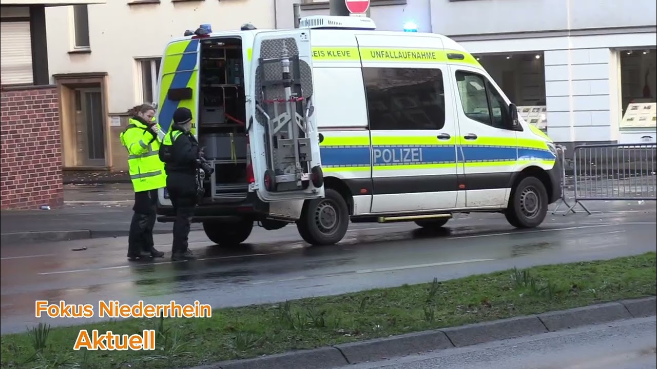 Schwerer Unfall überschattet Veilchendienstagszug in Mönchengladbach - was der Polizei bekannt ist