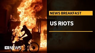 US police shoot black man Jacob Blake in the back in Wisconsin, sparking violent protests | ABC News