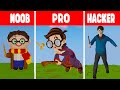 Minecraft  HARRY POTTER STATUE HOUSE BUILD CHALLENGE - NOOB vs PRO vs HACKER / Animation