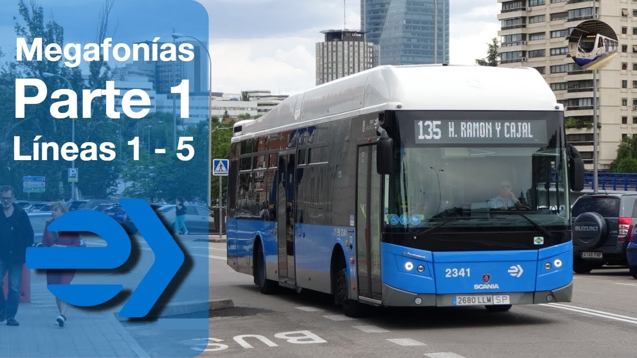 Megafonías de EMT Madrid #1 | Líneas 1 - 5