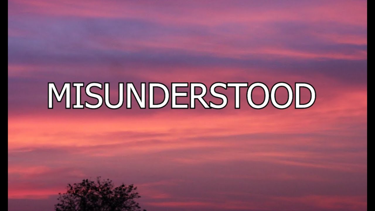 YouTubeでMISUNDERSTOODを視聴 YouTubeでMISUNDERSTOODを視聴