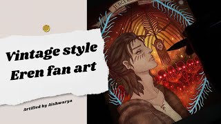 Vintage style digital painting process | Eren Yaegar | Procreate | Anime | Attack on Titan | YouTube Vintage style digital painting process | Eren Yaegar | Procreate | Anime | Attack on Titan | YouTube