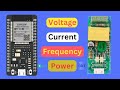 PZEM-004T Sensor With ESP32 & Blynk App | Voltage | Current | Frequency | Power
