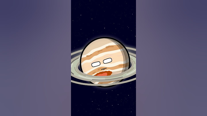Júpiter Roba El Anillo De Saturno #planetballs