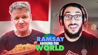THAT LOOKS SO TASTYYY! Gordon Ramsay's Spicy Fried Rice Recipe from Indonesia reaction