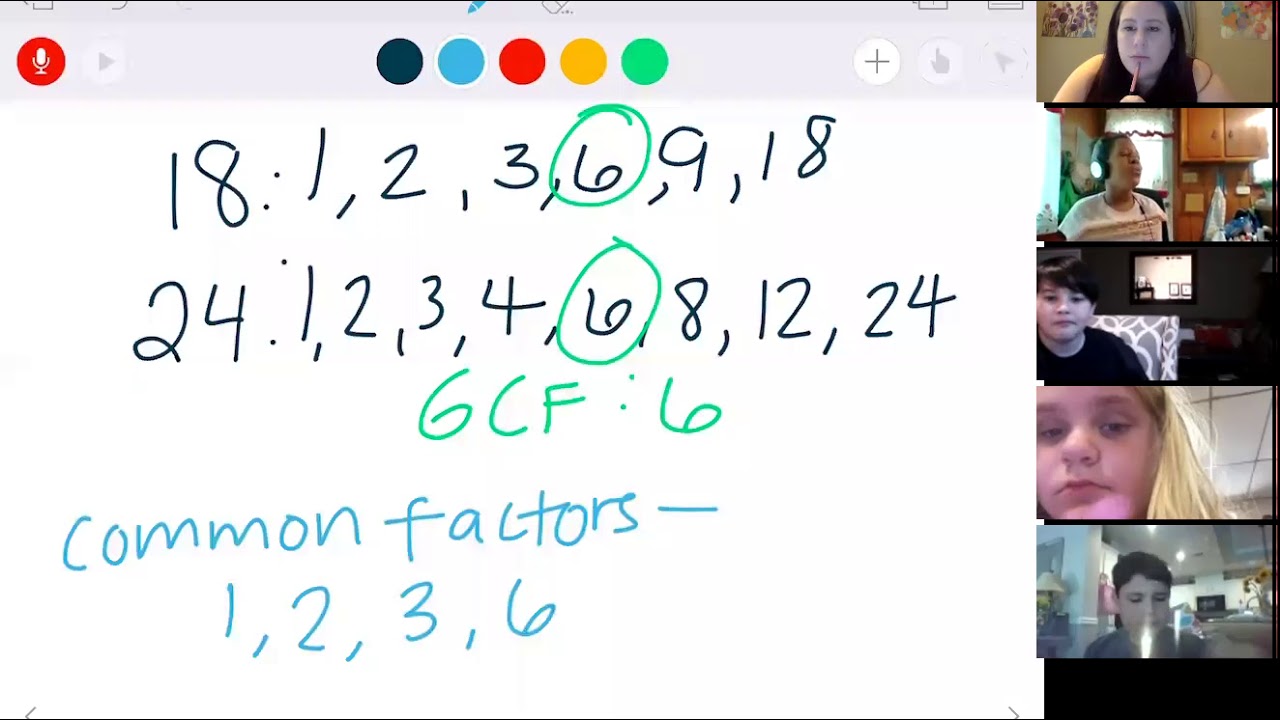 4th Grade Zoom 5/11 YouTube