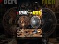 Old Mini Fan Restoration | Satisfying Mini Fan Transformation | Amazing DIY Makeover