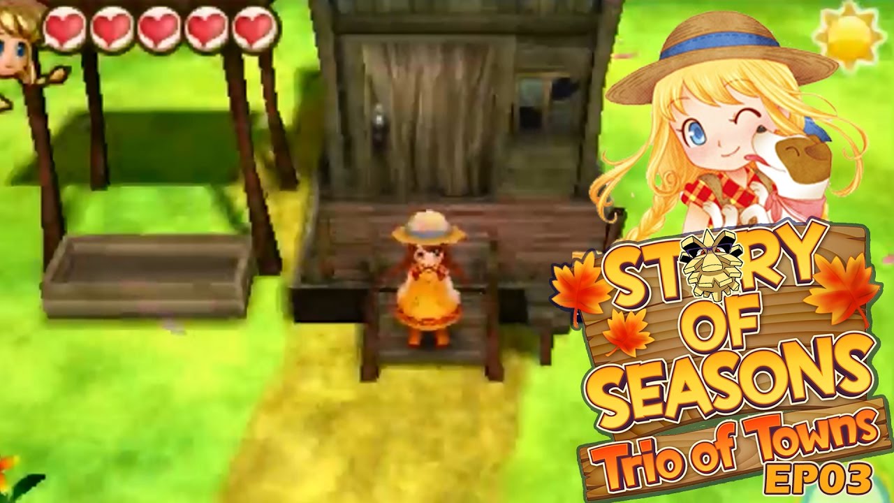 Story of Seasons : Trio of Towns : Lets Play Episode 03 - A Fabulous