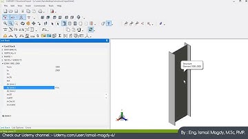 CAESAR II : Modeling steel structure