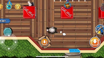 Robbery Bob: CHAPTER 10 - CHALLENGE Level 3 , 100% iOS/Android Walkthrough