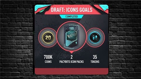 WEEKLY OBJECTIVES PACYBITS 20 | DRAFT:ICONS GOALS