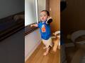 bé tập đứng #babyshachi #赤ちゃん #baby