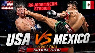 🥊 USA vs Mexico Muay Thai: Guerra Total