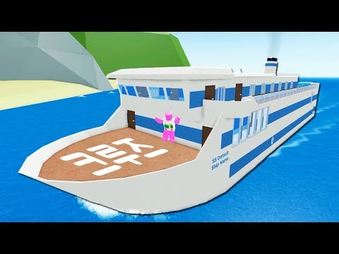 [로블록스] 크루즈 항해 타이쿤! 배에 식당도만들고 영화관도 만들고 수영장도 만들어요!!!
