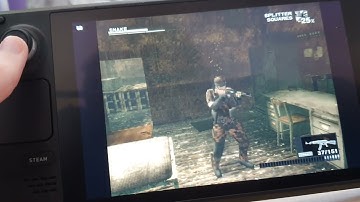 Steam Deck - pressure sensitivity menu for MGS3
