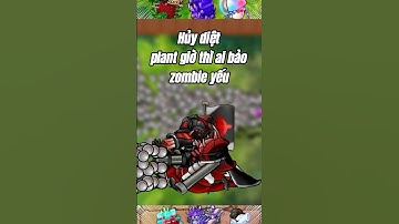 Pvz fusion | Giờ thì zombie quá mạnh rồi #games #pvz2 #pvz #plantsvszombies #shrots #pvzfusion