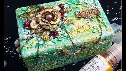 Altered Mixed Media Box