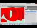 Создание 3D текста в Photoshop