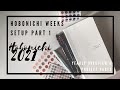 HOBONICHI 2021 SETUP Hobonichi Weeks | part 1 | paperjoyph