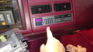 GM C/K Truck EQ - Tape Deck Trim Removal and Replacement GM C/K Truck EQ - Tape Deck Trim Removal and Replacement