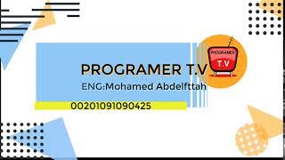 Programmer T.V Channel INTRO