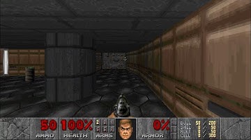 DOOM- Unity port speedrun E1M2 Any%