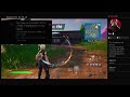 Playing fortnite live