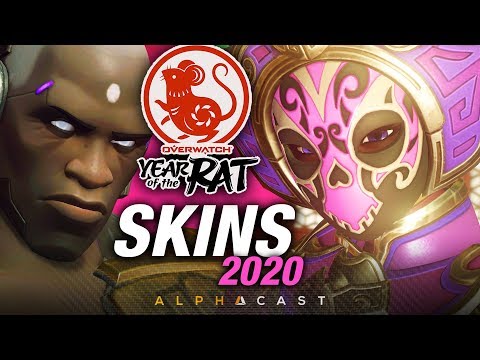 Les nouveaux skins de l'année du rat ! ► Overwatch Event