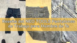 Reseña del NEO TOOLS Pantalones de Trabajo para Hombre de Tejido Vaquero Largo, con 8 Bolsillos, Cos