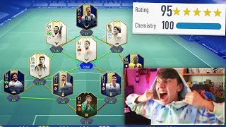 195 RATED!! - FIFA 19 WORLDS FIRST 195 FUT DRAFT!!