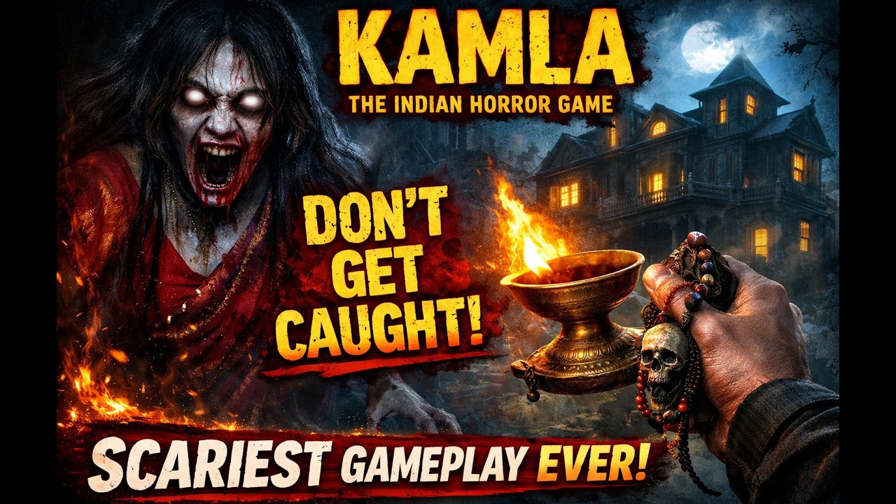 KAMLA – Scariest Indian Horror Gameplay! 😱 | Haunted Mansion Exorcism Challenge