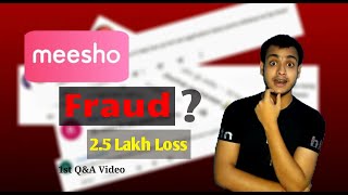 Meesho App Fraud | Mai Kitna Leta Hu Promotion Video Ke Liye ? | First Q&A Video screenshot 5