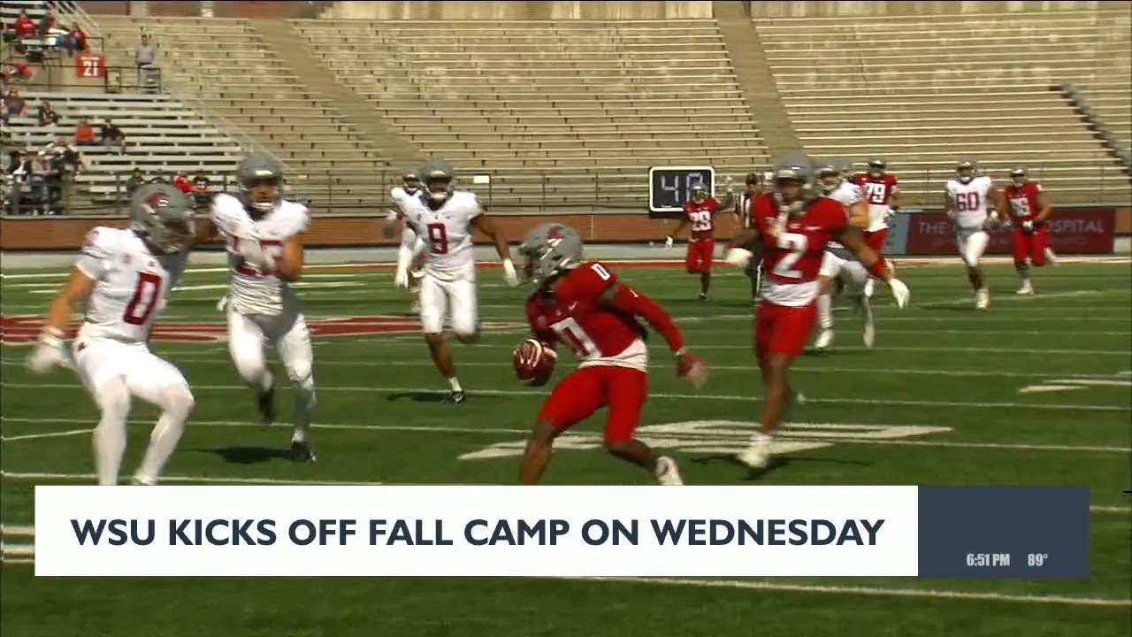 WSU football kicks off fall camp on Wednesday YouTube